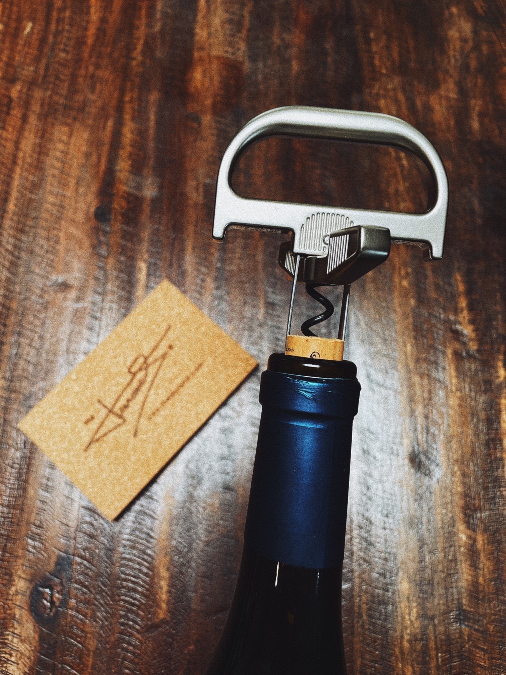 The Challenge of Older Corks Au Bon Climat Winery