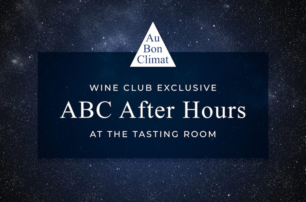 Au Bon CLimat After Hours Member Exclusive Event.